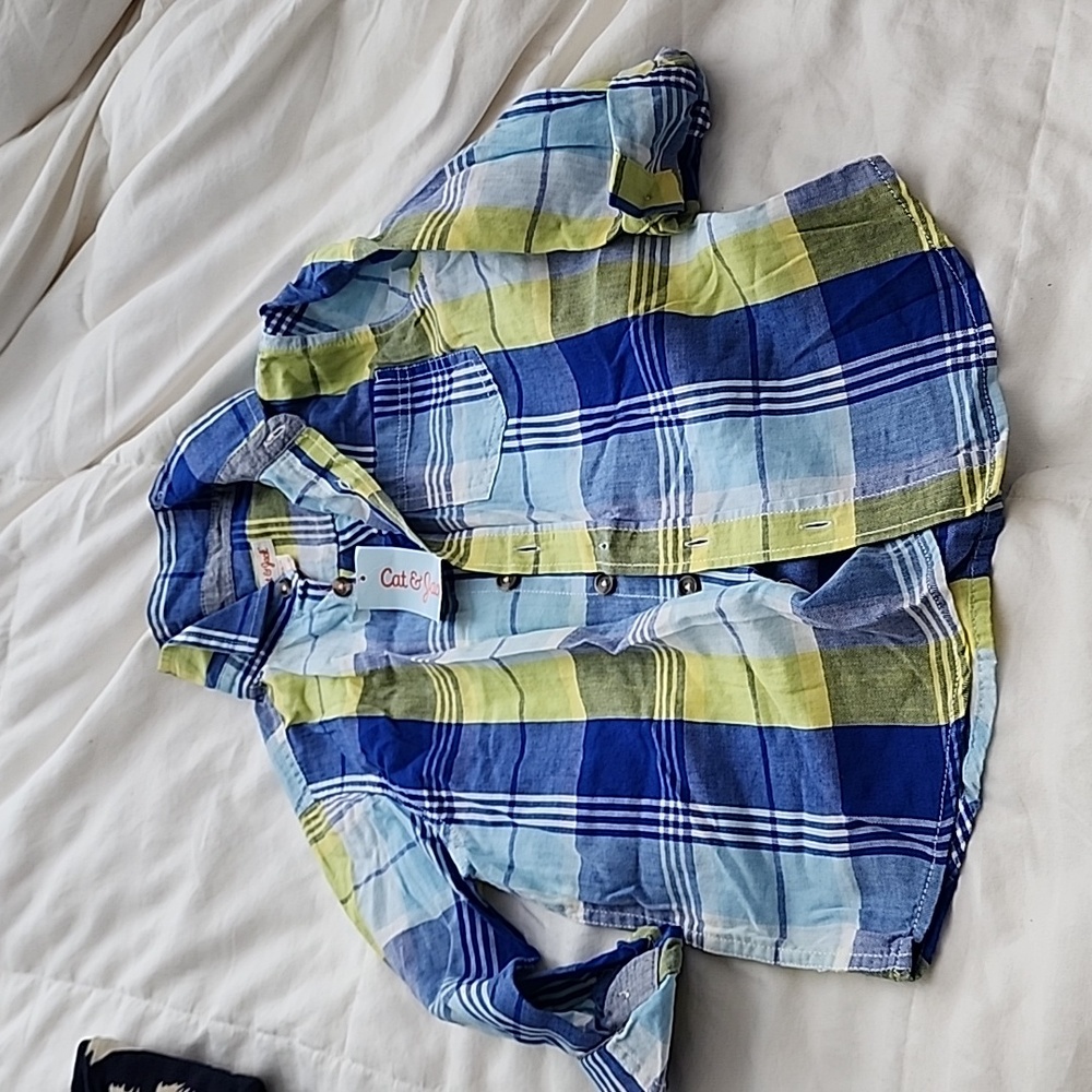 Boys button down shirt
